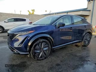 ✅ 2024 Nissan ARIYA Engage • VIN: JN1AF0BA7RM435678 • Lot: 95177515. Listed on Copart with 16,225 mi. Free auction sales archive from the USA and detailed vehicle history report at DreamBid. Image 1.