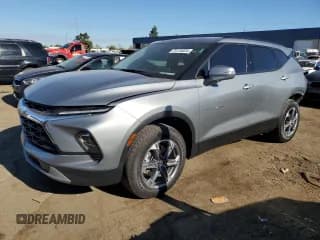 ✅ 2023 Chevrolet Blazer LT • VIN: 3GNKBDR49PS117487 • Lot: 75178024. Listed on Copart with 21,904 mi. Free auction sales archive from the USA and detailed vehicle history report at DreamBid. Image 1.