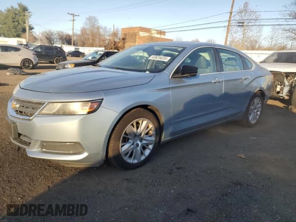 ✅ 2014 Chevrolet Impala LS • VIN: 1G11Y5SL1EU101381 • Lot: 93825035. Listed on Copart with 162,886 mi. Free auction sales archive from the USA and detailed vehicle history report at DreamBid. Image 1.