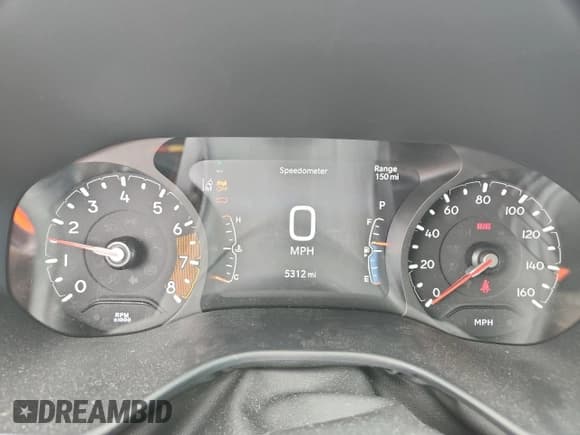 ✅ 2025 Jeep Compass Latitude • VIN: 3C4NJDBNXST527083 • Lot: 81988165. Listed on Copart with 5,312 mi. Free auction sales archive from the USA and detailed vehicle history report at DreamBid. Image 9.