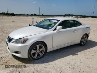 ✅ 2012 Lexus IS 250 C • VIN: JTHFF2C23C2526552 • Lot: 65156495. Listed on Copart with 151,881 mi. Free auction sales archive from the USA and detailed vehicle history report at DreamBid. Image 1.
