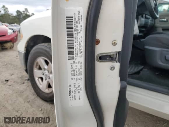 2009 Dodge 1500 SLT с VIN 1D3HB18P29S722647, выставлен на аукционе Copart как лот 82934994 с пробегом 158 507 миль миль и Чистый • Clean title. История ставок и продаж доступна на DreamBid. Изображение 12.