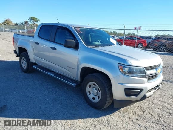 ✅ 2020 Chevrolet Colorado 4WD Work Truck • VIN: 1GCGTBENXL1205894 • Lot: 41058177. Listed on IAAI with 61,374 mi. Free auction sales archive from the USA and detailed vehicle history report at DreamBid. Image 1.
