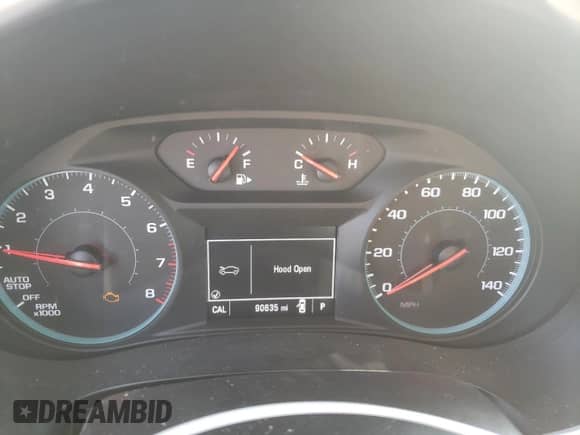 2017 Chevrolet Malibu LS with VIN 1G1ZB5ST6HF154140, listed as a Copart auction lot 87419965 with 90,635 mi miles and Salvage title. Bid and sale history available at DreamBid. Image 9.