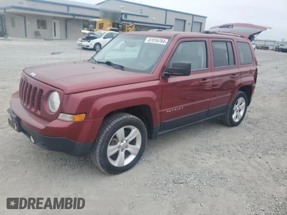 ✅ 2012 Jeep Patriot Limited • VIN: 1C4NJRCB2CD658758 • Lot: 81916764. Listed on Copart with 104,234 mi. Free auction sales archive from the USA and detailed vehicle history report at DreamBid. Image 1.