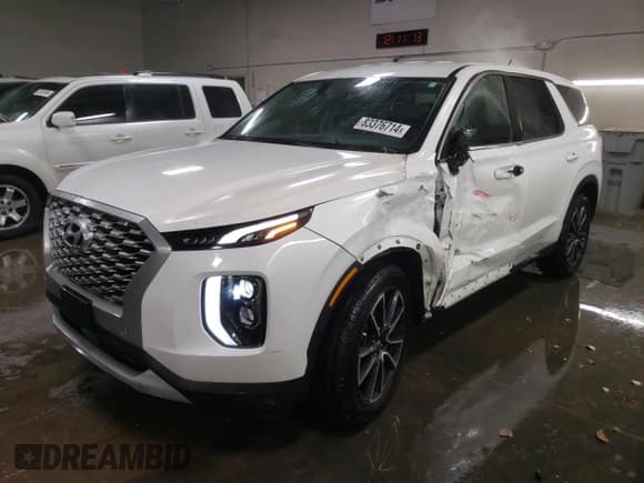 ✅ 2021 Hyundai Palisade SE • VIN: KM8R1DHE8MU203028 • Лот: 83376714. Опубликован ранее на Copart с пробегом 50 800 миль. Бесплатный доступ к архиву аукционных продаж из США и подробный отчёт об истории автомобиля на DreamBid. Изображение 1.