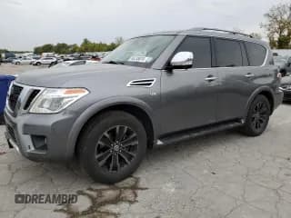 ✅ 2018 Nissan Armada Platinum • VIN: JN8AY2ND9J9053401 • Lot: 86238875. Listed on Copart with 121,939 mi. Free auction sales archive from the USA and detailed vehicle history report at DreamBid. Image 1.