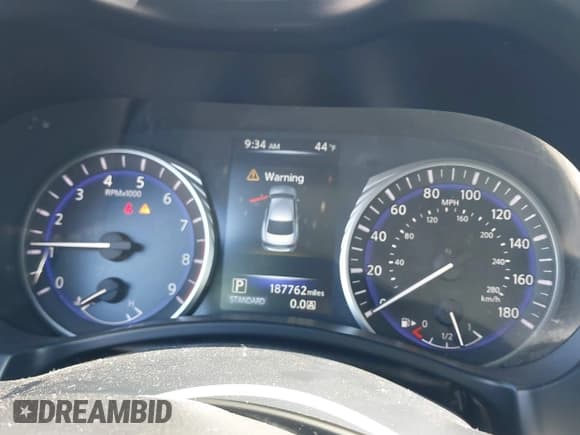 ✅ 2014 Infiniti Q50 Premium • VIN: JN1BV7ARXEM687779 • Lot: 43640213. Listed on IAAI with 187,762 mi. Free auction sales archive from the USA and detailed vehicle history report at DreamBid. Image 7.