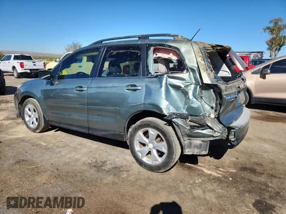 ✅ 2014 Subaru Forester Limited • VIN: JF2SJAHC8EH459846 • Lot: 90469585. Listed on Copart with 112,129 mi. Free auction sales archive from the USA and detailed vehicle history report at DreamBid. Image 2.