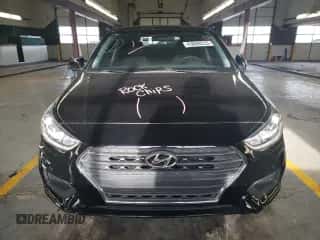 2018 Hyundai Accent SEL with VIN 3KPC24A34JE031669, listed as a Copart auction lot 43640233 with 51,180 mi miles and . Bid and sale history available at DreamBid. Image 5.