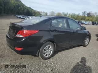 2013 Hyundai Accent GLS with VIN KMHCU4AE8DU293028, listed as a Copart auction lot 84708175 with 159,146 mi miles and Clean title. Bid and sale history available at DreamBid. Image 3.