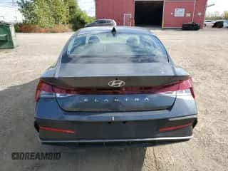 2025 Hyundai Elantra SEL Sport with VIN KMHLM4DG2SU922552, listed as a Copart auction lot 86167095 with 2,658 mi miles and Clean title. Bid and sale history available at DreamBid. Image 6.