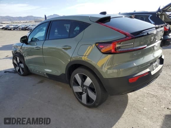 ✅ 2023 Volvo C40 Ultimate • VIN: YV4ED3GM1P2056979 • Lot: 51100415. Listed on Copart with 18,818 mi. Free auction sales archive from the USA and detailed vehicle history report at DreamBid. Image 2.
