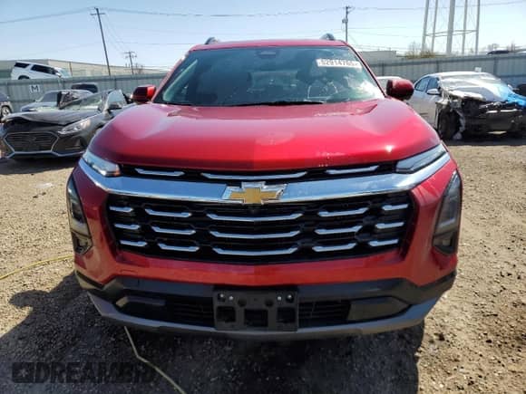 2025 Chevrolet Equinox AWD LT с VIN 3GNAXPEG3SL158585, выставлен на аукционе Copart как лот 52914765 с пробегом 5 478 миль миль и Списание • Salvage title. История ставок и продаж доступна на DreamBid. Изображение 5.
