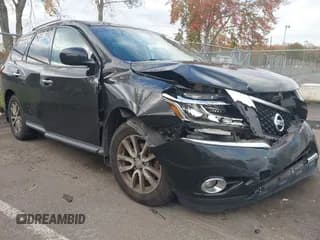 ✅ 2016 Nissan Pathfinder SV • VIN: 5N1AR2MM5GC604604 • Lot: 43506479. Listed on IAAI with 140,234 mi. Free auction sales archive from the USA and detailed vehicle history report at DreamBid. Image 1.