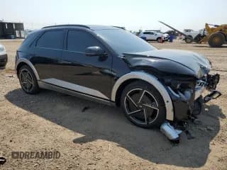 ✅ 2025 Hyundai Ioniq 5 Limited • VIN: 7YAKRDDC7SY010354 • Лот: 71494935. Опубликован ранее на Copart с пробегом 2 493 миль. Бесплатный доступ к архиву аукционных продаж из США и подробный отчёт об истории автомобиля на DreamBid. Изображение 4.