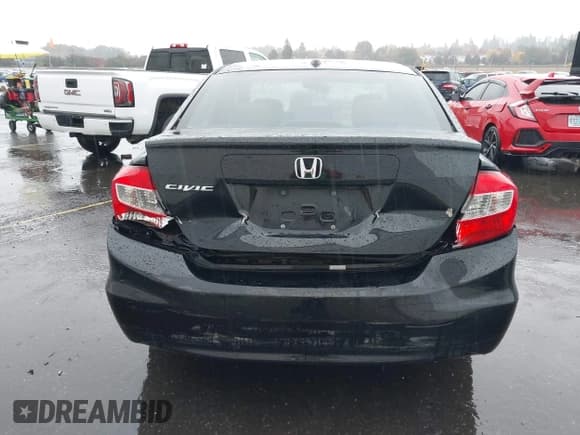 ✅ 2012 Honda Civic EX-L • VIN: 2HGFB2F92CH513922 • Lot: 43531292. Listed on IAAI with 197,427 mi. Free auction sales archive from the USA and detailed vehicle history report at DreamBid. Image 16.