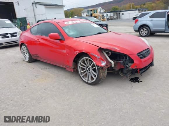✅ 2011 Hyundai Genesis Coupe • VIN: KMHHT6KD0BU056623 • Lot: 43572596. Wystawiony na IAAI z przebiegiem 129 543 mil. Bezpłatny archiwum sprzedaży aukcyjnych z USA i szczegółowy raport historii pojazdu na DreamBid. Zdjęcie 1.