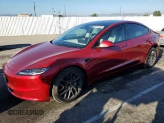 ✅ 2025 Tesla Model 3 Long Range • VIN: 5YJ3E1EA4SF924032 • Lot: 86077485. Listed on Copart with 5,260 mi. Free auction sales archive from the USA and detailed vehicle history report at DreamBid. Image 1.