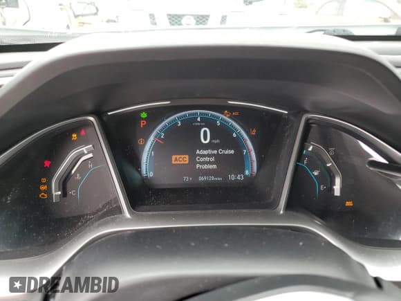 ✅ 2019 Honda Civic EX • VIN: 2HGFC3B36KH350680 • Lot: 80034325. Listed on Copart with 69,128 mi. Free auction sales archive from the USA and detailed vehicle history report at DreamBid. Image 9.