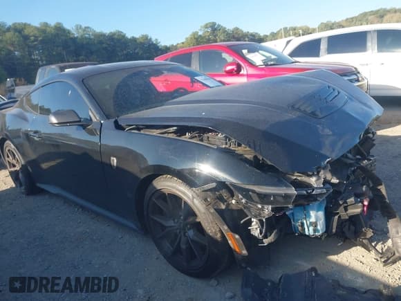 ✅ 2024 Ford Mustang Dark Horse • VIN: 1FA6P8R01R5504134 • Lot: 43400296. Listed on IAAI with Not provided. Free auction sales archive from the USA and detailed vehicle history report at DreamBid. Image 1.