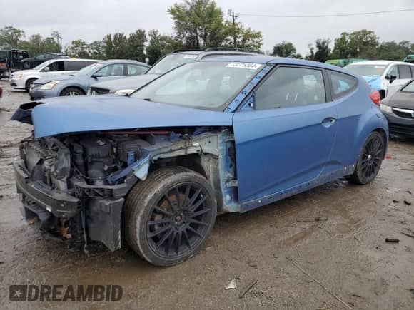 2016 Hyundai Veloster Turbo z VIN KMHTC6AE5GU250754, wystawiony jako Copart lot #73275364 z przebiegiem 71 875 mil mil oraz Szkoda całkowita • Salvage title. Historia ofert i sprzedaży dostępna na DreamBid. Obrazek 1.