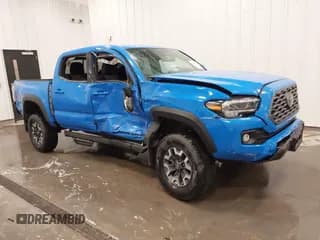 ✅ 2021 Toyota Tacoma SR • VIN: 3TMCZ5ANXMM376878 • Lot: 42177027. Listed on IAAI with 54,035 mi. Free auction sales archive from the USA and detailed vehicle history report at DreamBid. Image 1.