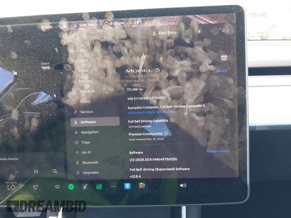 ✅ 2020 Tesla Model 3 Long Range • VIN: 5YJ3E1EB7LF599922 • Lot: 42714132. Wystawiony na IAAI z przebiegiem 171 199 mil. Bezpłatny archiwum sprzedaży aukcyjnych z USA i szczegółowy raport historii pojazdu na DreamBid. Zdjęcie 18.