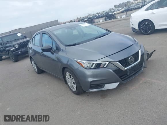 ✅ 2022 Nissan Versa S • VIN: 3N1CN8BV1NL838816 • Lot: 43443645. Listed on IAAI with 34,081 mi. Free auction sales archive from the USA and detailed vehicle history report at DreamBid. Image 1.