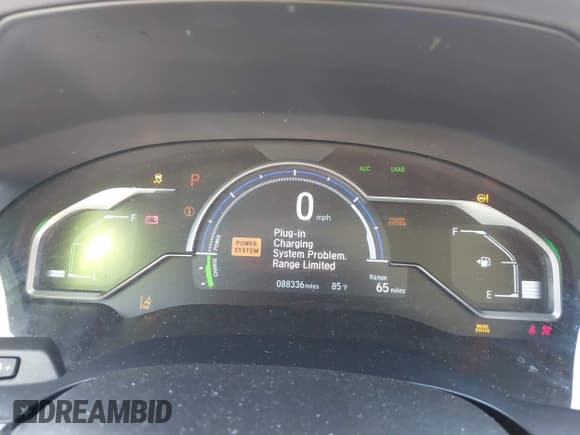 ✅ 2018 Honda Clarity • VIN: JHMZC5F19JC017762 • Lot: 42892886. Wystawiony na IAAI z przebiegiem 88 336 mil. Bezpłatny archiwum sprzedaży aukcyjnych z USA i szczegółowy raport historii pojazdu na DreamBid. Zdjęcie 7.