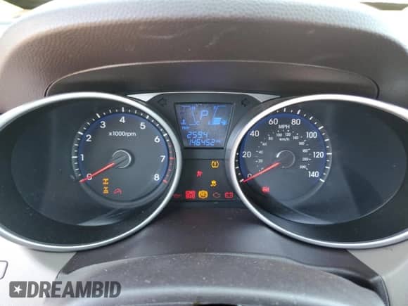 2015 Hyundai Tucson SE with VIN KM8JUCAG9FU103968, listed as a Copart auction lot 42708854 with 146,452 mi miles and . Bid and sale history available at DreamBid. Image 9.