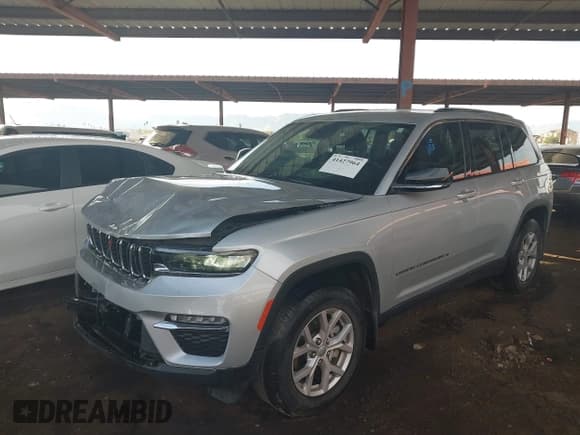✅ 2022 Jeep Grand Cherokee Limited • VIN: 1C4RJGBG7N8539277 • Lot: 41427964. Listed on IAAI with 41,104 mi. Free auction sales archive from the USA and detailed vehicle history report at DreamBid. Image 2.