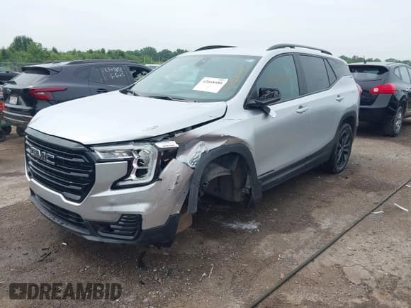 ✅ 2022 GMC Terrain SLE • VIN: 3GKALTEV4NL271675 • Lot: 42668480. Listed on IAAI with 58,389 mi. Free auction sales archive from the USA and detailed vehicle history report at DreamBid. Image 2.