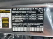 ✅ 2018 Mercedes-Benz GLE 350 • VIN: 4JGDA5JBXJB179399 • Lot: 82346315. Listed on Copart with 83,985 mi. Free auction sales archive from the USA and detailed vehicle history report at DreamBid. Image 14.