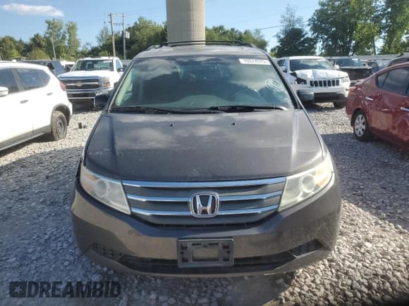 ✅ 2012 Honda Odyssey EX-L • VIN: 5FNRL5H68CB051711 • Лот: 70574575. Опубликован ранее на Copart с пробегом 83 677 миль. Бесплатный доступ к архиву аукционных продаж из США и подробный отчёт об истории автомобиля на DreamBid. Изображение 5.