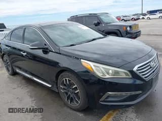 ✅ 2015 Hyundai Sonata Sport • VIN: 5NPE34AFXFH035809 • Лот: 42822900. Опубликован ранее на IAAI с пробегом 270 569 миль. Бесплатный доступ к архиву аукционных продаж из США и подробный отчёт об истории автомобиля на DreamBid. Изображение 1.