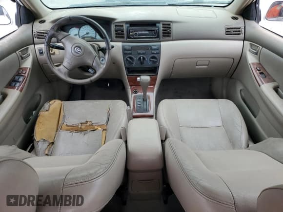 ✅ 2003 Toyota Corolla CE • VIN: 1NXBR38E53Z164658 • Lot: 83828085. Listed on Copart with Not provided. Free auction sales archive from the USA and detailed vehicle history report at DreamBid. Image 8.