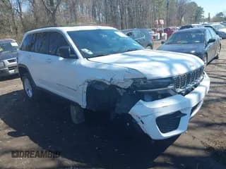 ✅ 2024 Jeep Grand Cherokee Laredo • VIN: 1C4RJHAG3RC179449 • Lot: 41982811. Listed on IAAI with 26,518 mi. Free auction sales archive from the USA and detailed vehicle history report at DreamBid. Image 1.