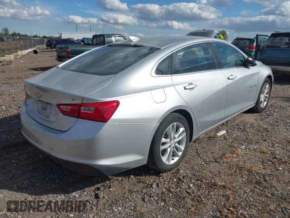 2017 Chevrolet Malibu LT with VIN 1G1ZE5ST5HF114767, listed as a IAAI auction lot 43333469 with 151,273 mi miles and . Bid and sale history available at DreamBid. Image 4.