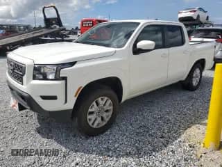 2022 Nissan Frontier SV with VIN 1N6ED1EK1NN677446, listed as a Copart auction lot 85162725 with 59,670 mi miles and Non repairable. Bid and sale history available at DreamBid. Image 1.