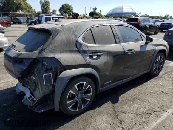 ✅ 2021 Lexus UX 250h • VIN: JTHX9JBH5M2050091 • Lot: 66308795. Listed on Copart with 95,722 mi. Free auction sales archive from the USA and detailed vehicle history report at DreamBid. Image 3.