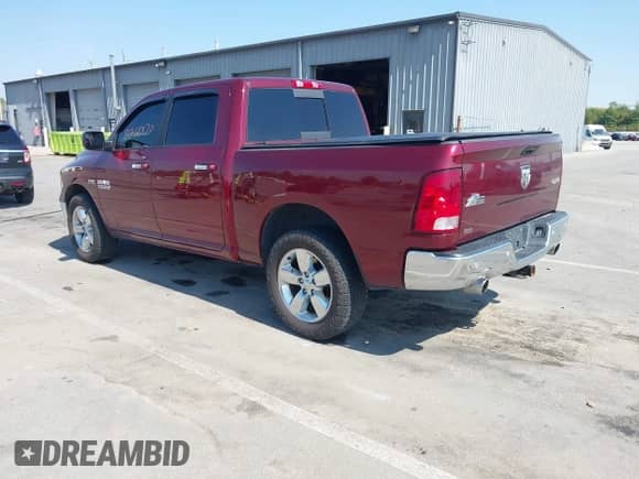 2017 Ram 1500 Big Horn with VIN 3C6RR7LTXHG594753, listed as a IAAI auction lot 43266870 with 117,325 mi miles and . Bid and sale history available at DreamBid. Image 3.