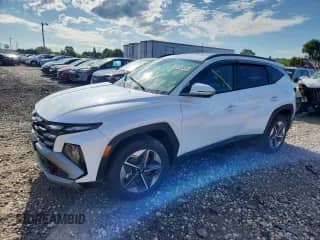 2025 Hyundai Tucson SEL Convenience with VIN 3KMJCCDE0SE021618, listed as a Copart auction lot 69700535 with 2,593 mi miles and Salvage title. Bid and sale history available at DreamBid. Image 1.