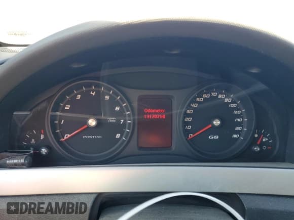 ✅ 2009 Pontiac G8 GT • VIN: 6G2EC57Y89L158353 • Лот: 85343045. Опубликован ранее на Copart с пробегом 131 707 миль. Бесплатный доступ к архиву аукционных продаж из США и подробный отчёт об истории автомобиля на DreamBid. Изображение 9.