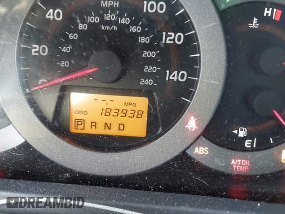 ✅ 2009 Toyota RAV4 Sport • VIN: JTMZK32VX9D001240 • Lot: 43485525. Listed on IAAI with 183,938 mi. Free auction sales archive from the USA and detailed vehicle history report at DreamBid. Image 7.