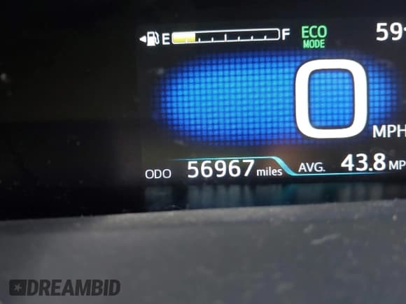 ✅ 2020 Toyota Prius XLE • VIN: JTDKARFP1L3145694 • Lot: 43799171. Listed on IAAI with 56,967 mi. Free auction sales archive from the USA and detailed vehicle history report at DreamBid. Image 7.