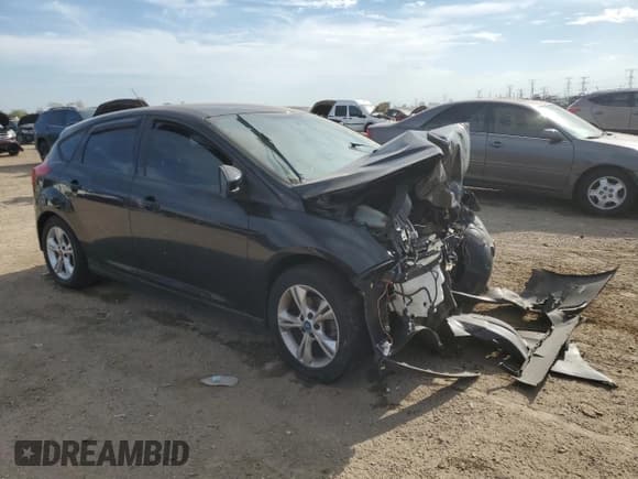 ✅ 2013 Ford Focus SE • VIN: 1FADP3K28DL130633 • Lot: 85193385. Listed on Copart with Not provided. Free auction sales archive from the USA and detailed vehicle history report at DreamBid. Image 4.