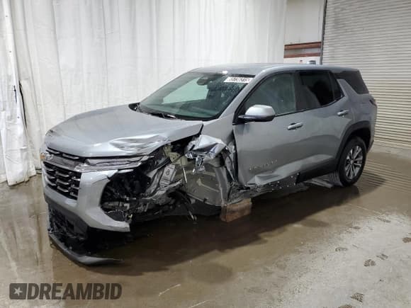✅ 2025 Chevrolet Equinox FWD LT • VIN: 3GNAXHEG1SL316105 • Lot: 65736315. Wystawiony na Copart z przebiegiem 5 345 mil. Bezpłatny archiwum sprzedaży aukcyjnych z USA i szczegółowy raport historii pojazdu na DreamBid. Zdjęcie 1.
