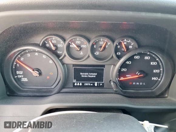 ✅ 2024 Chevrolet Silverado 1500 Custom • VIN: 3GCPABEK6RG254323 • Лот: 80350925. Опубликован ранее на Copart с пробегом 23 676 миль. Бесплатный доступ к архиву аукционных продаж из США и подробный отчёт об истории автомобиля на DreamBid. Изображение 9.