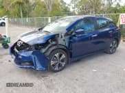 ✅ 2021 Nissan LEAF SV • VIN: 1N4AZ1CVXMC552087 • Лот: 41639136. Опубликован ранее на IAAI с пробегом 22 753 миль. Бесплатный доступ к архиву аукционных продаж из США и подробный отчёт об истории автомобиля на DreamBid. Изображение 2.